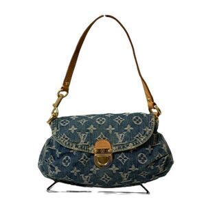 Louis Vuitton Mini Pleaty Denim Shoulder Bag